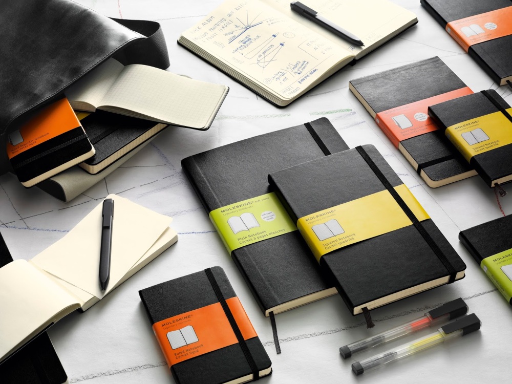 Intro classic black notebooks